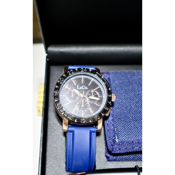L & Co. Timepieces- Watch, Trifold Wallet, Pen- New in Box Gift Set - Picture 2 of 4